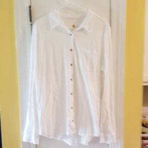 Carhartt women's button up shirt